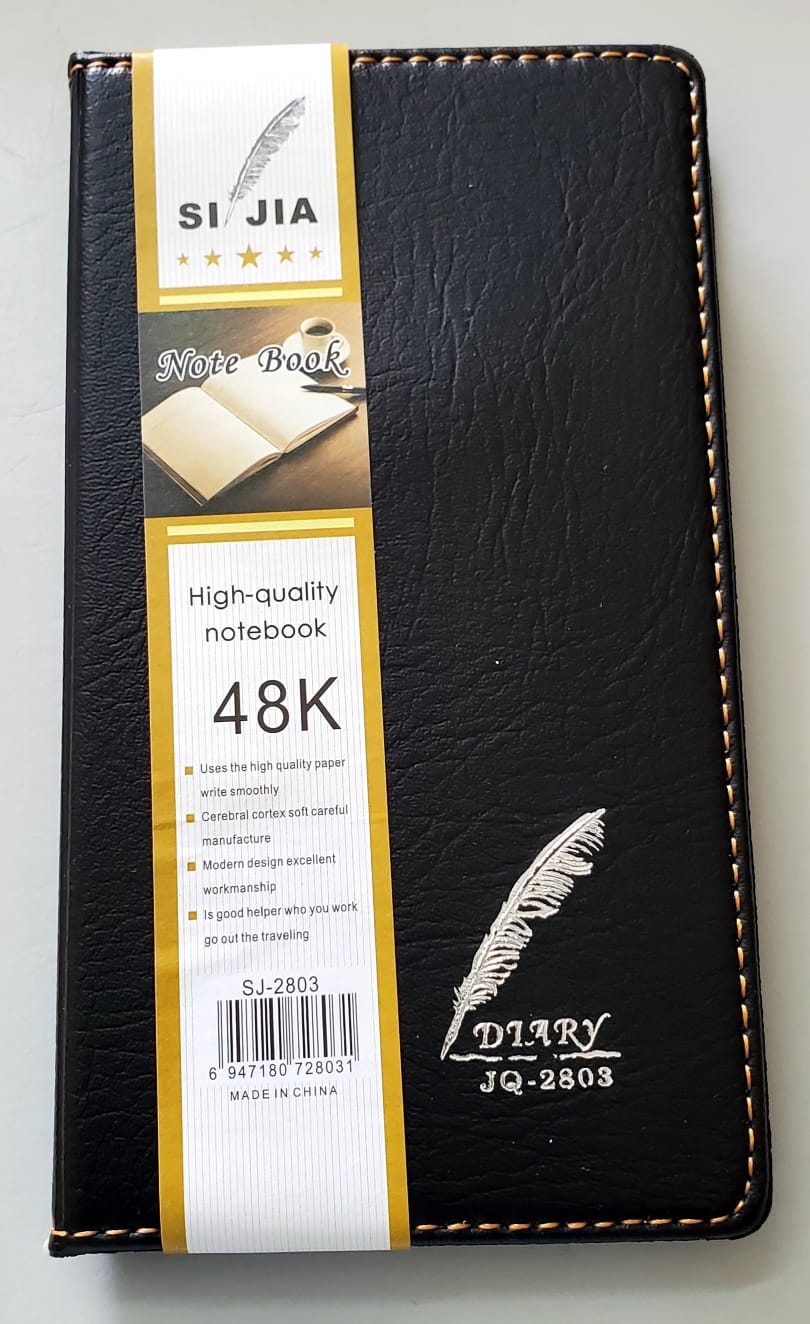 Black Notebook - 48K-JQ-2803