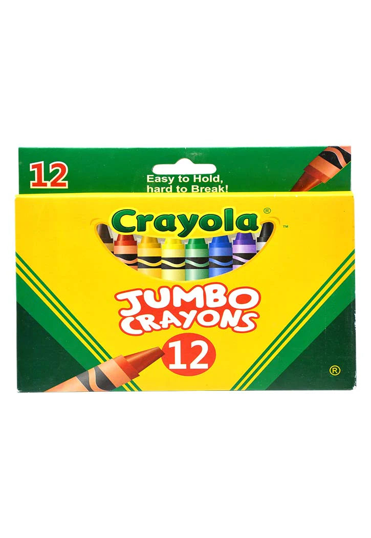 CRAYOLA - CRAYONS JUMBO (12)