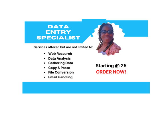 Freelance - Data Entry Specialist