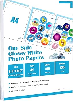 Glossy One Sided White