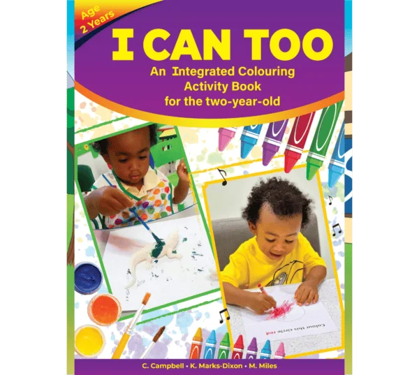 Infant Textbook-2Y - I CAN TOO - An Integrated Colouring Book