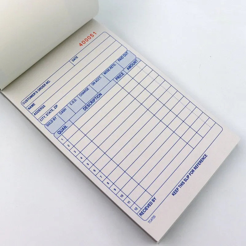 Receipt Book
