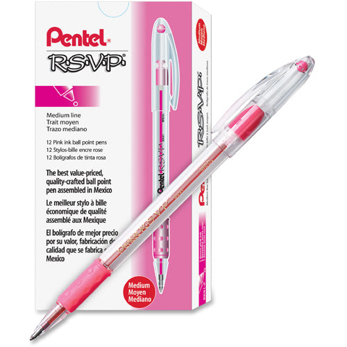 Pens - RSVP Pink-F