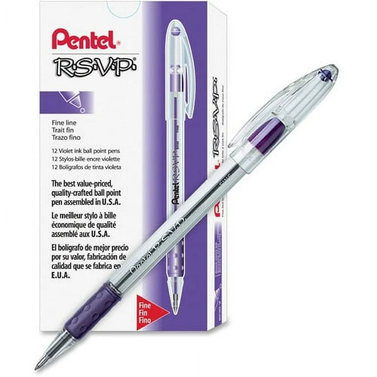 Pens - RSVP Purple-F