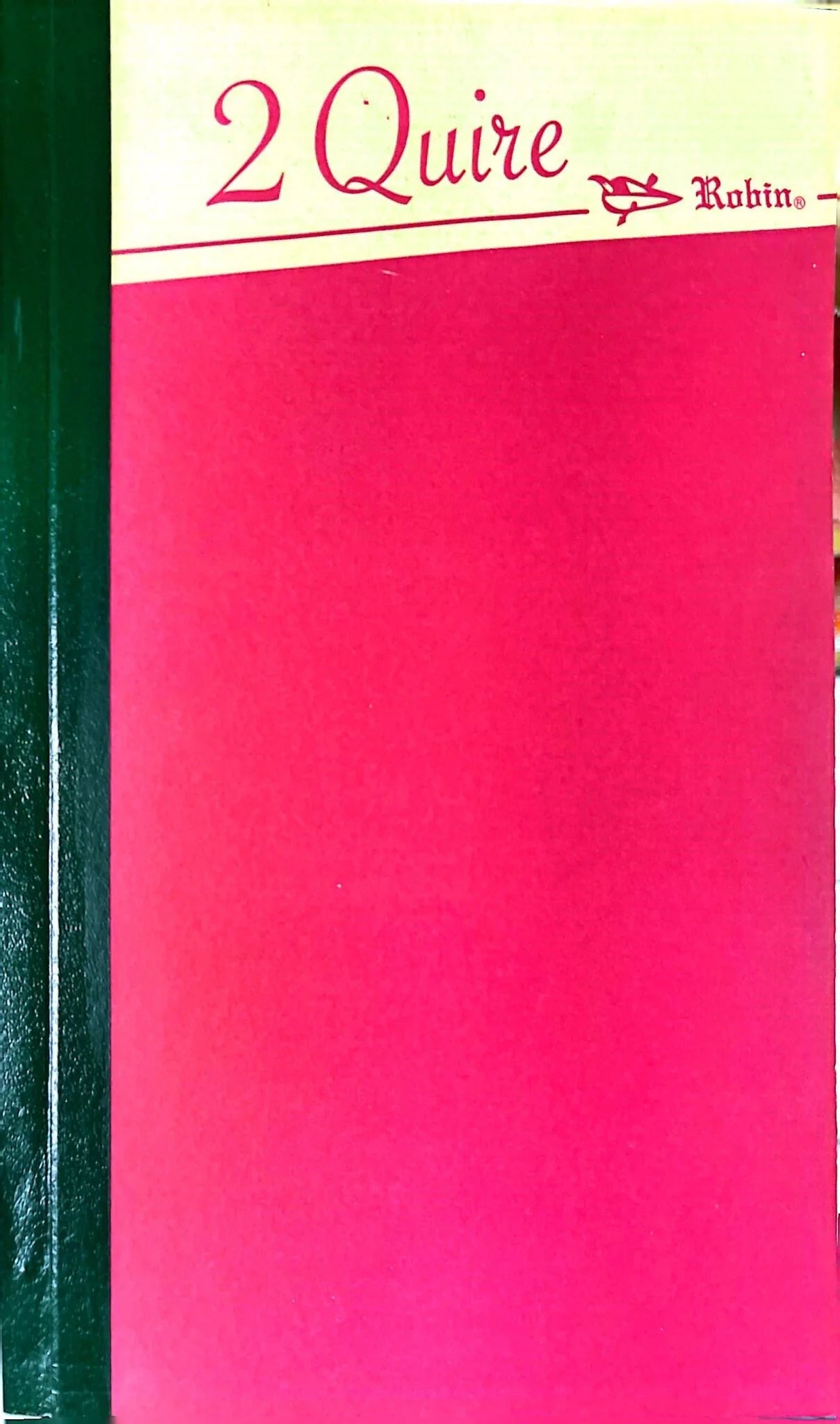QUIRE BOOK - 2 QUIRE BOOK