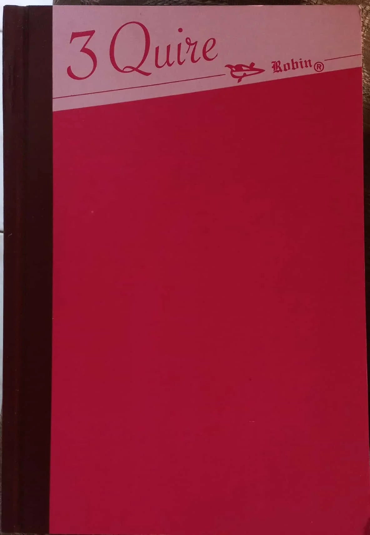 QUIRE BOOK - 3 QUIRE BOOK