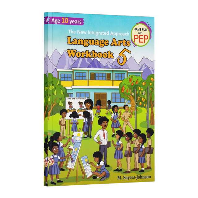 Primary Textbook - Grade 5 - NEW INTEGRATED APPROACH LANGUAGE ARTS WORKBOOK 5 (PEP)