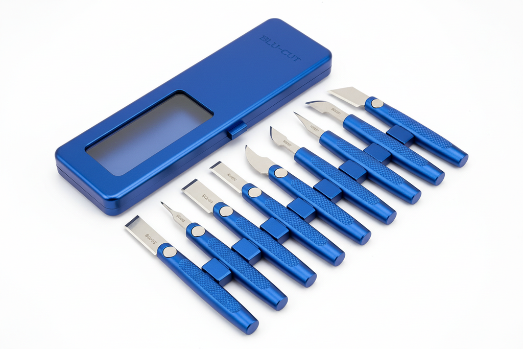 Craft Carving Knife Kit BLUE