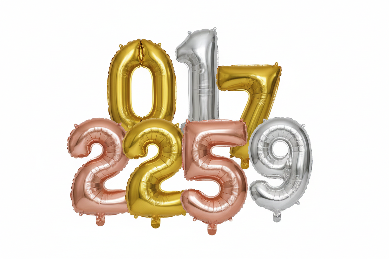 Numeral Foil Balloon