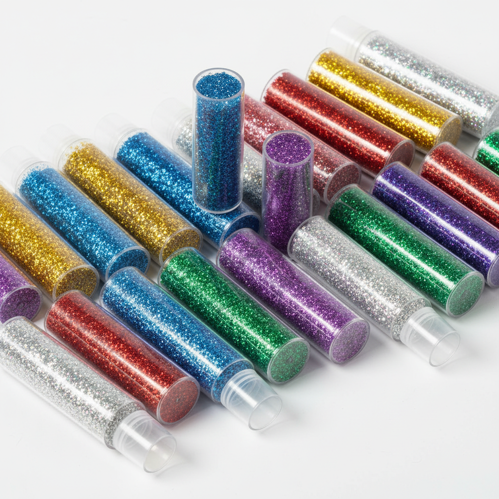 Glitter Assorted Tube
