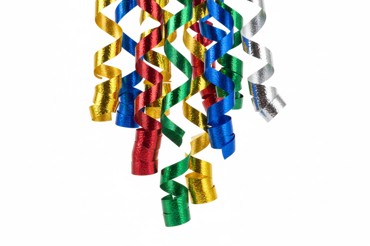 Metallic Curling Ribbons