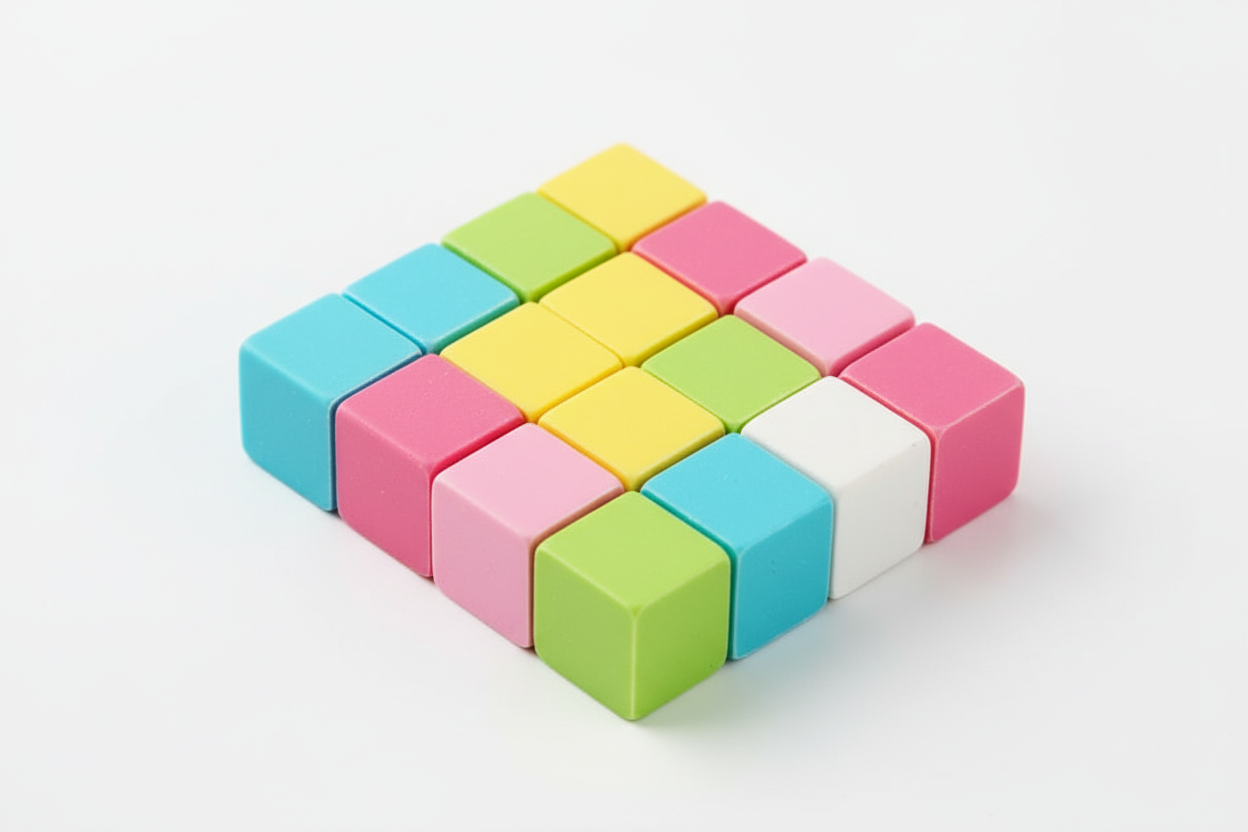 plastic small erasers