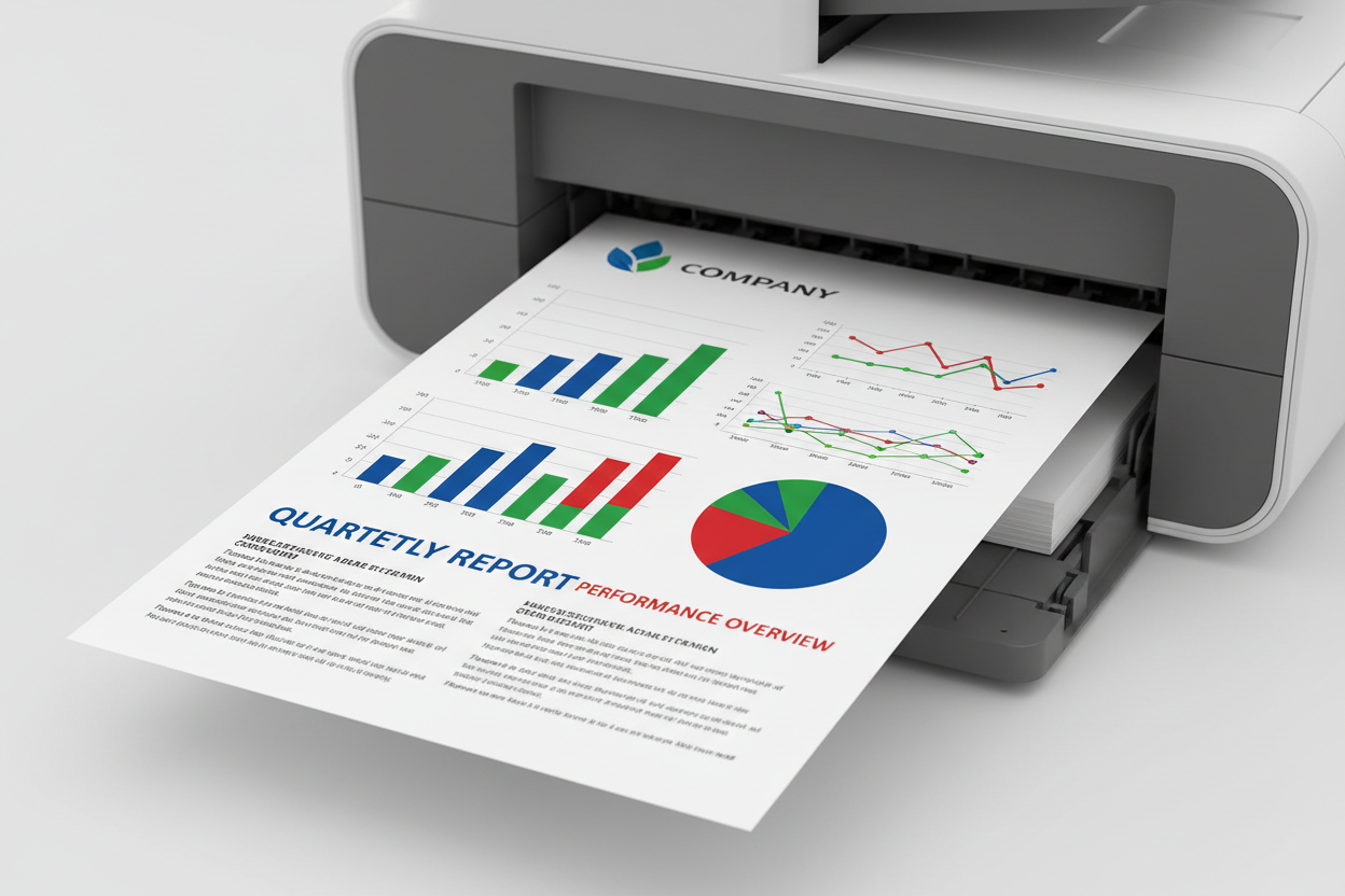Printing - Letter size colour document