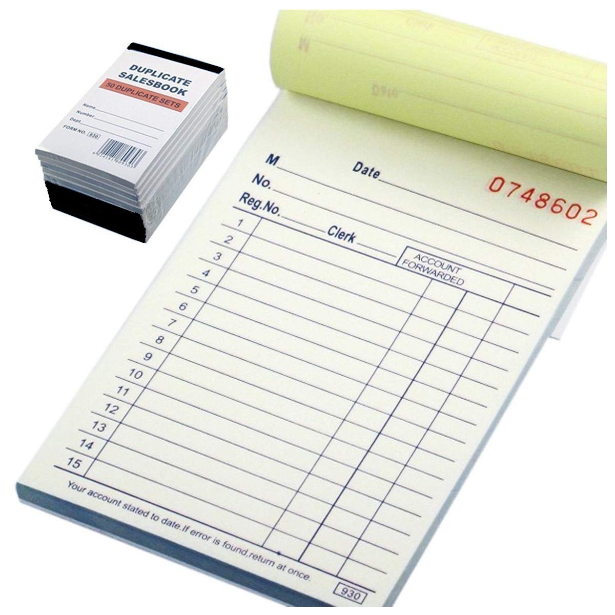 Receipt Book